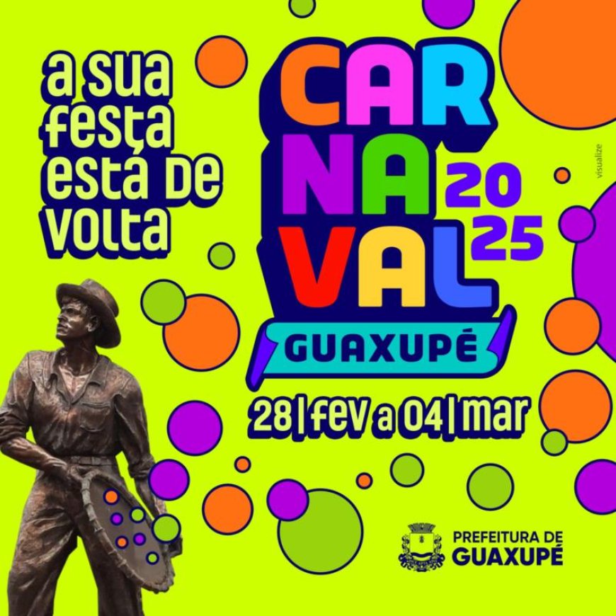 Prefeito de Guaxupé anuncia Carnaval, enquanto que o de Guaranésia cancela o evento