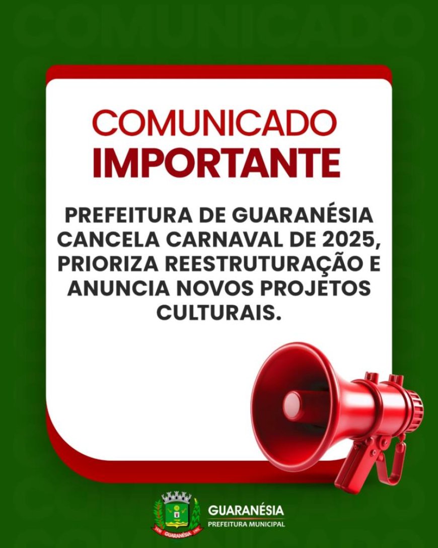 Prefeito de Guaxupé anuncia Carnaval, enquanto que o de Guaranésia cancela o evento