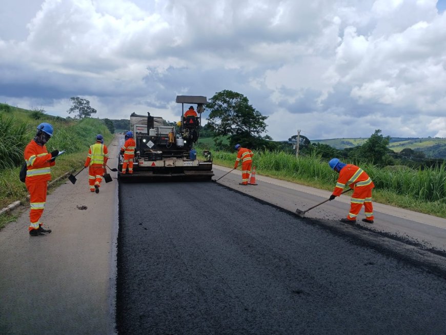 Com foco em segurança viária, EPR Vias do Café realiza obras de revitalização de pavimento em quatro rodovias, incluindo a MGC-491