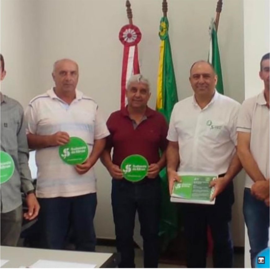 Presidente da Associação dos Cafeicultores do Sudoeste de Minas divulga a instituição em visitas a prefeitos do Sul de Minas