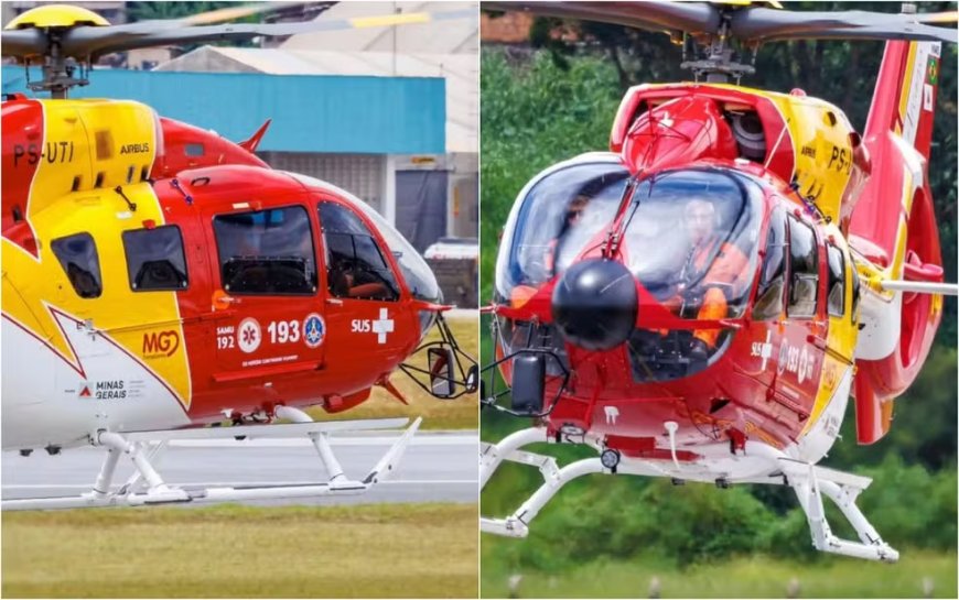 Novo helicóptero dos bombeiros, com UTI aérea, entra em operação nesta sexta-feira no Sul de Minas