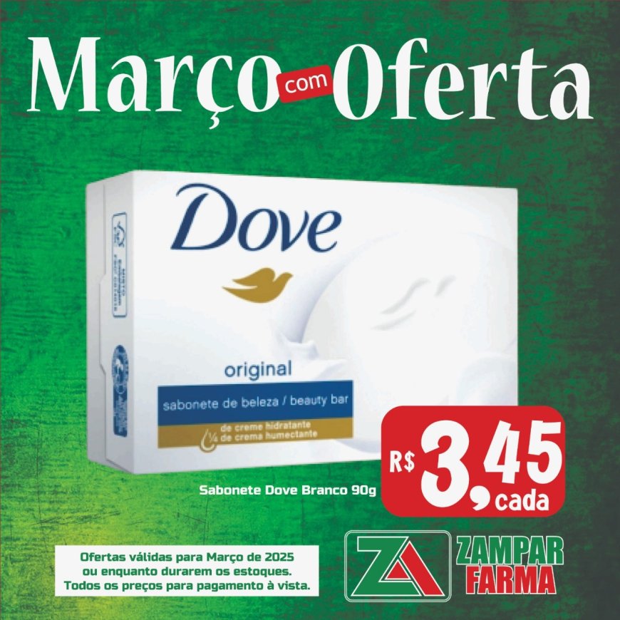 E continuam as ofertas de março na Zampar Farma