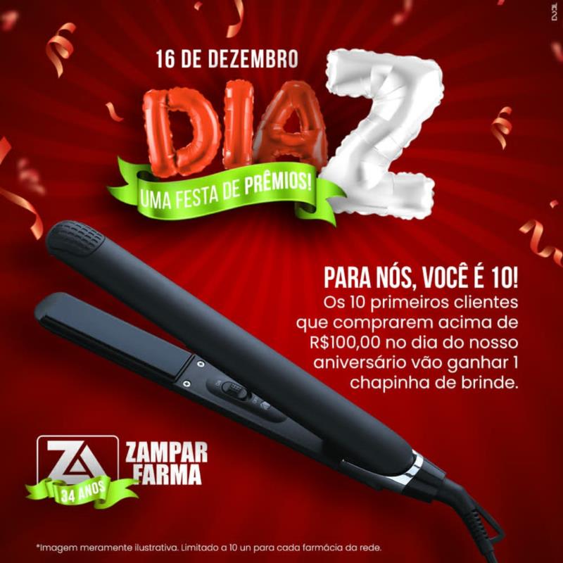 É aniversário da Zampar Farma