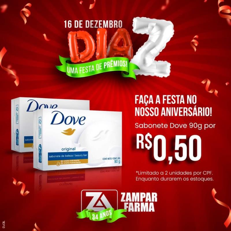 É aniversário da Zampar Farma