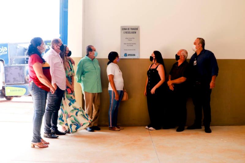 Usina de triagem e reciclagem é inaugurada em Guaxupé