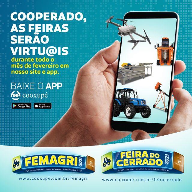 Femagri e Feira do Cerrado da Cooxupé começam nesta segunda-feira, dia 1º