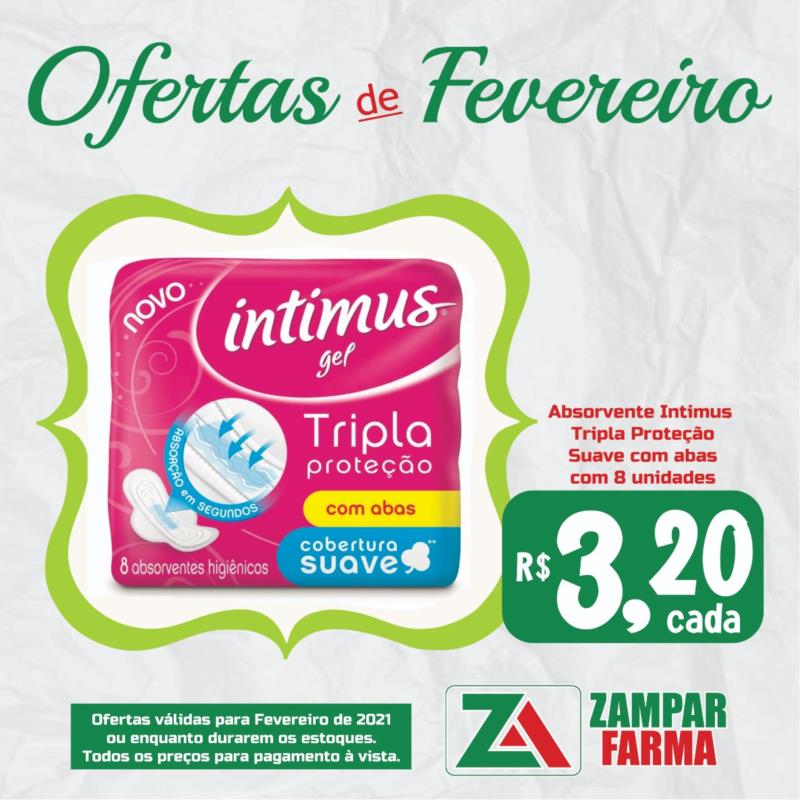 Ofertas de fevereiro na Zampar Farma