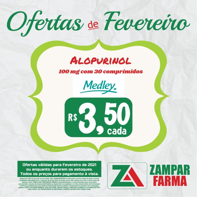 Ofertas de fevereiro na Zampar Farma