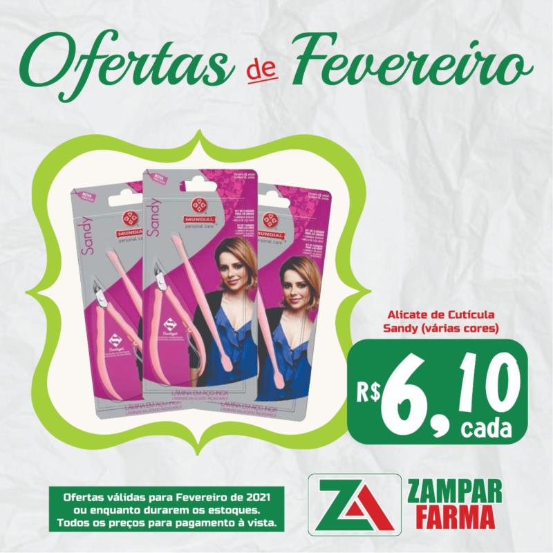 Ofertas de fevereiro na Zampar Farma