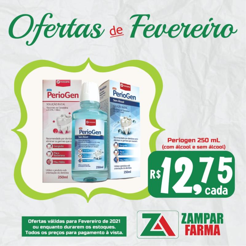 Ofertas de fevereiro na Zampar Farma