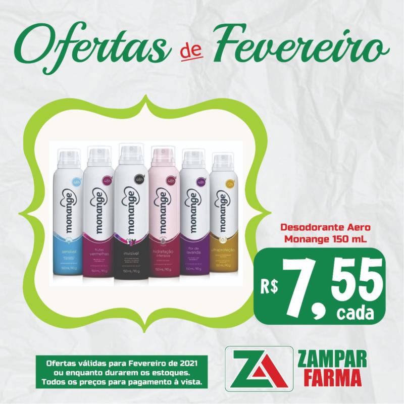 Ofertas de fevereiro na Zampar Farma