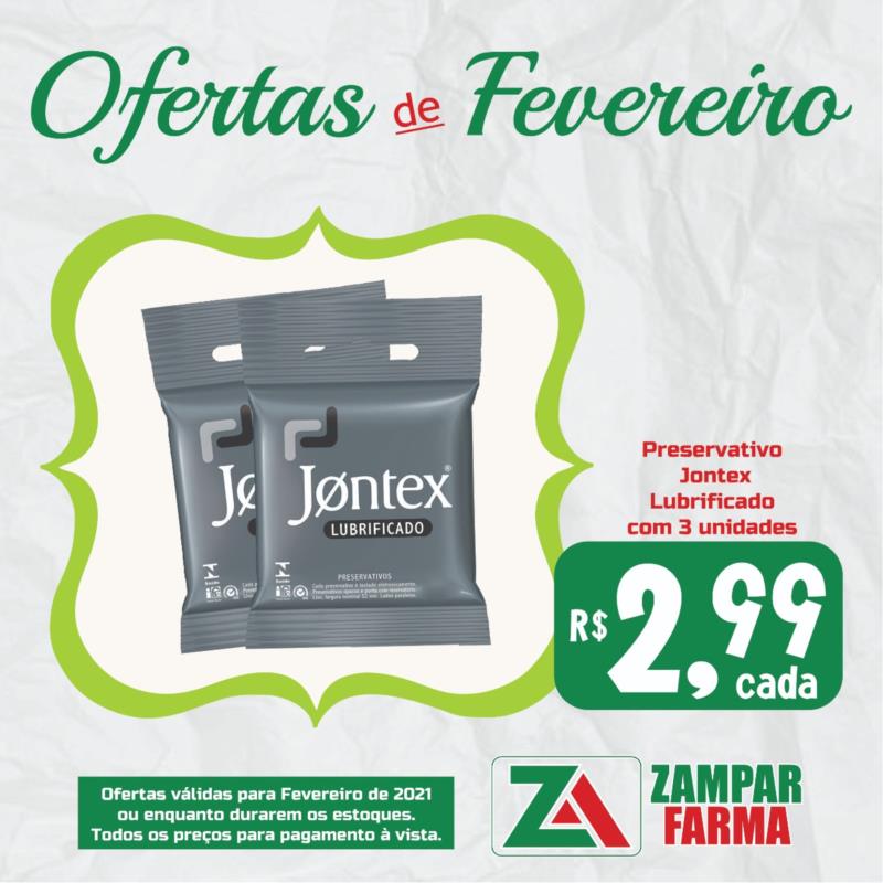 Ofertas de fevereiro na Zampar Farma