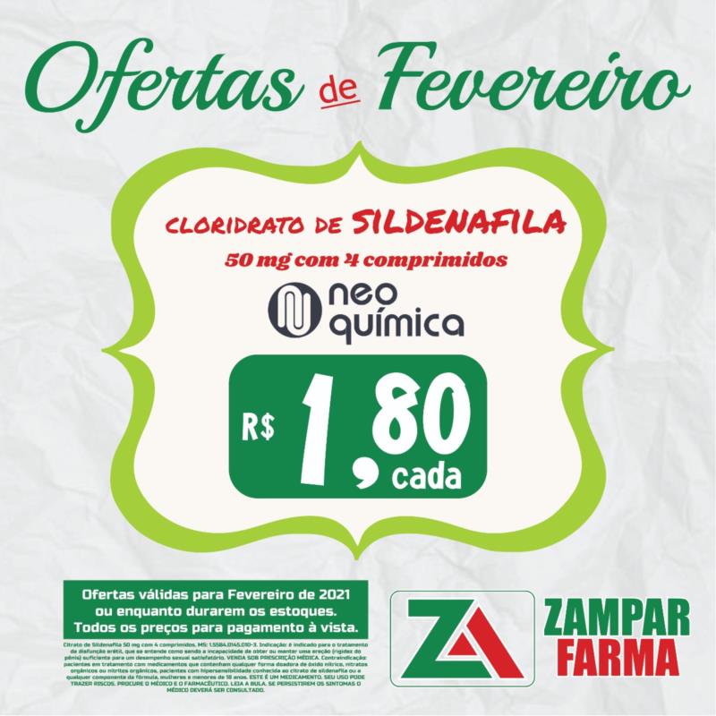 Ofertas de fevereiro na Zampar Farma