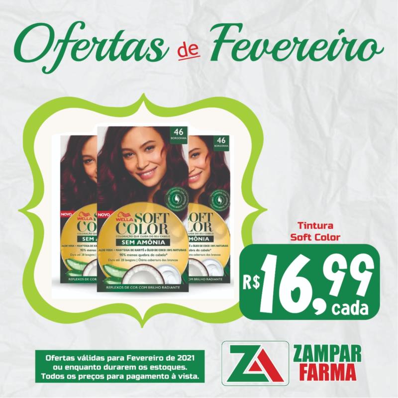 Ofertas de fevereiro na Zampar Farma