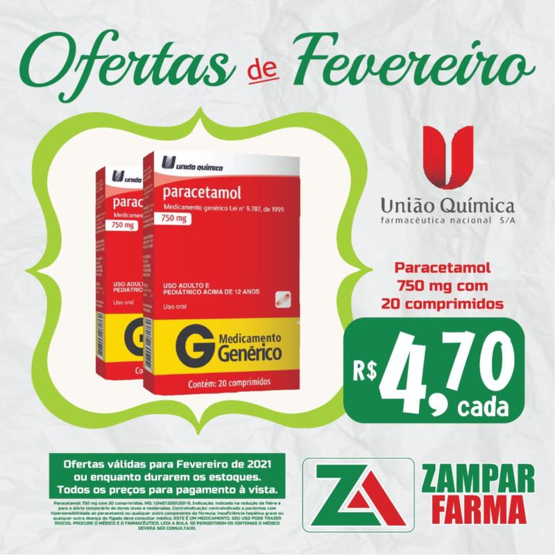 Ofertas de fevereiro na Zampar Farma