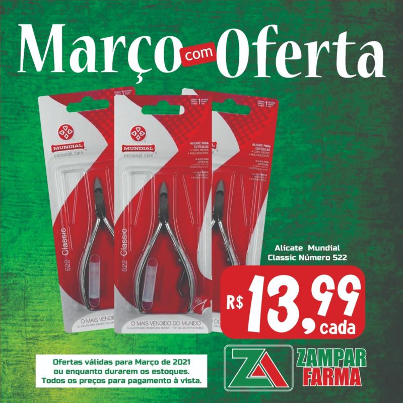 Ofertas de março na Zampar Farma