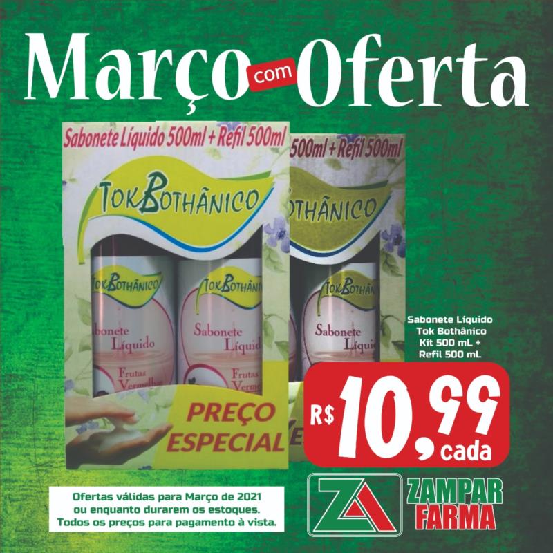 Ofertas de março na Zampar Farma