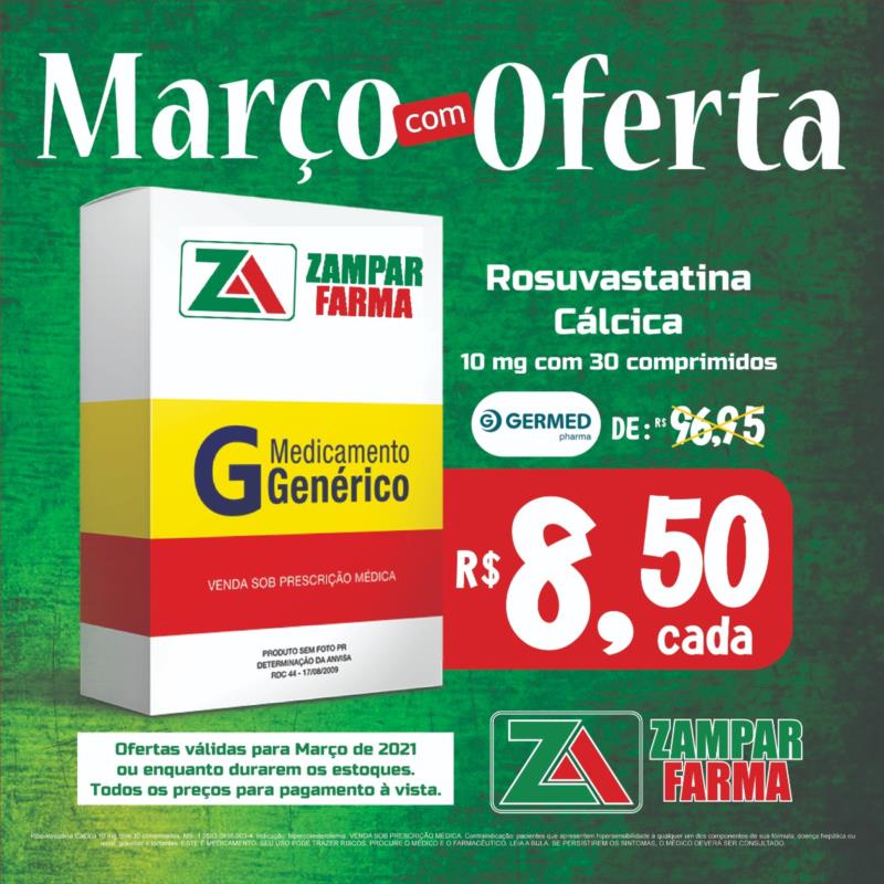 Ofertas de março na Zampar Farma