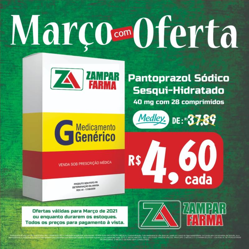 Ofertas de março na Zampar Farma