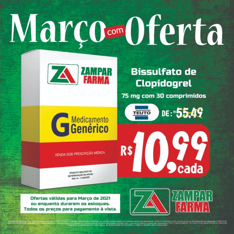 Ofertas de março na Zampar Farma