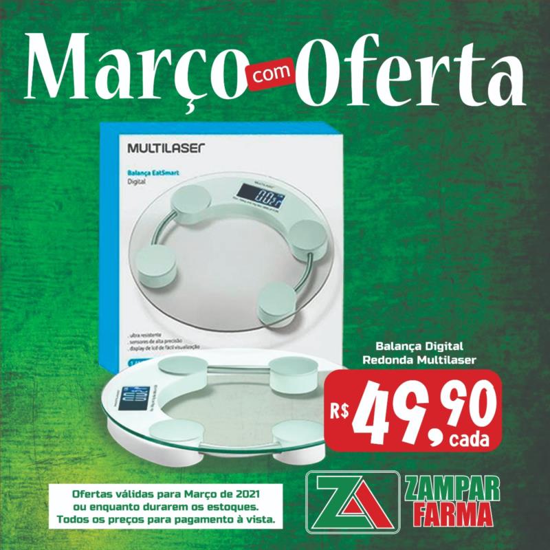 Ofertas de março na Zampar Farma