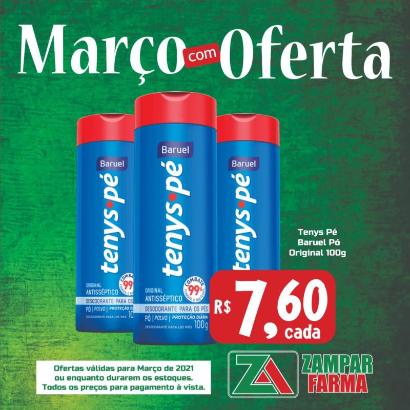 Ofertas de março na Zampar Farma