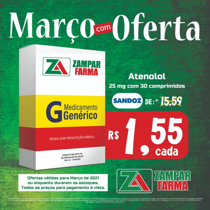 Ofertas de março na Zampar Farma