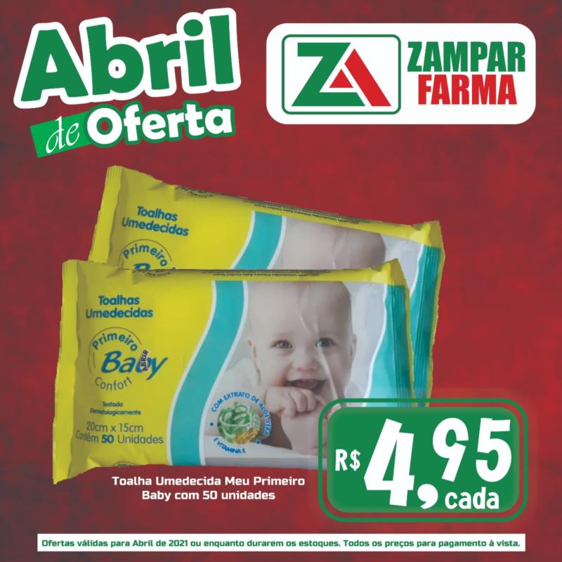 Ofertas de abril na Zampar Farma