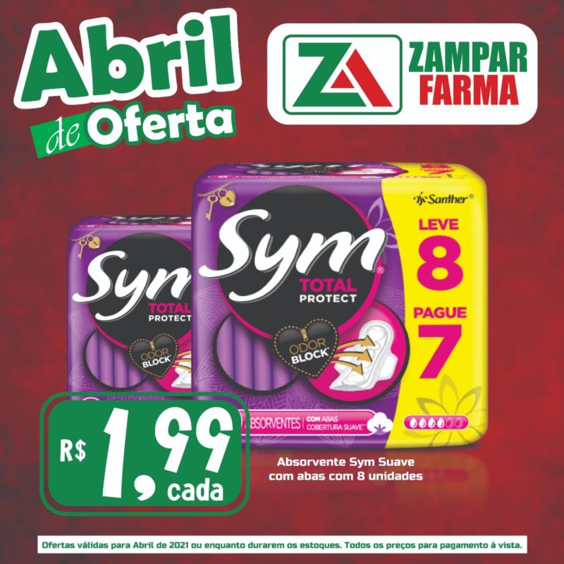 Ofertas de abril na Zampar Farma