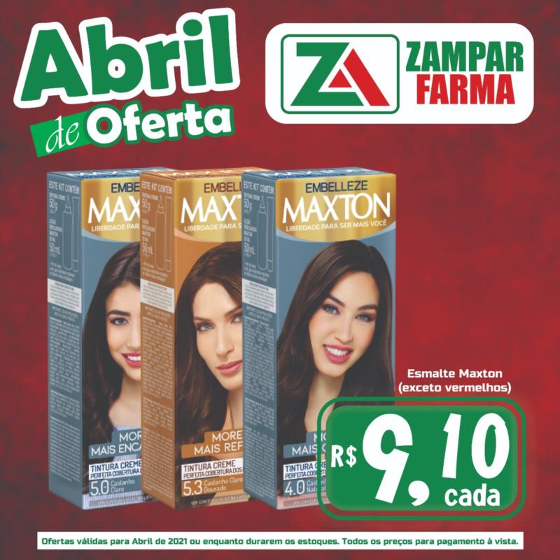 Ofertas de abril na Zampar Farma