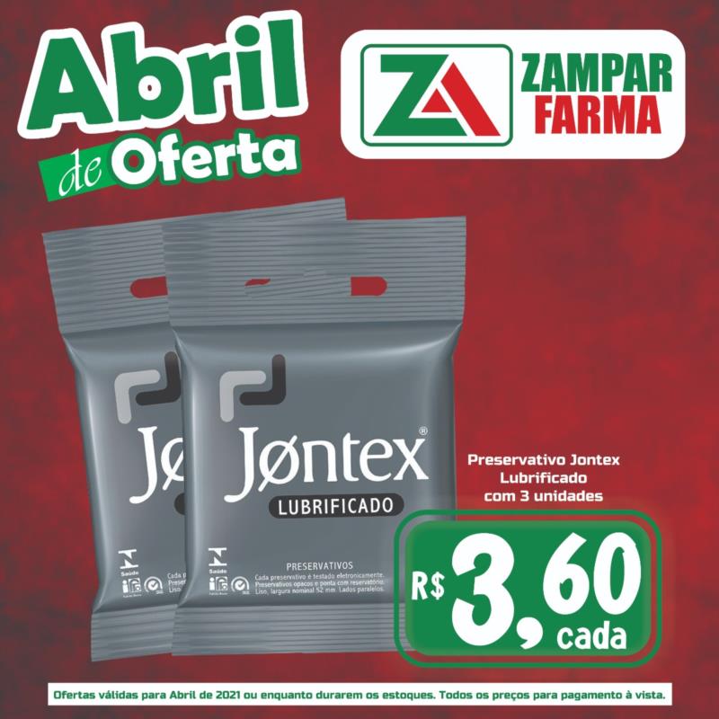 Ofertas de abril na Zampar Farma