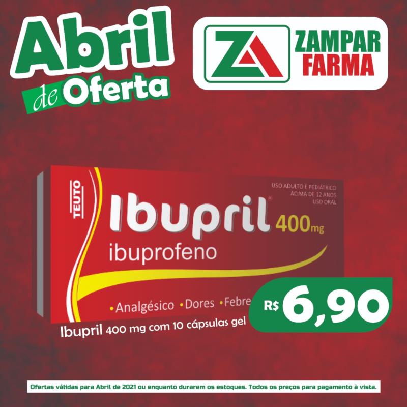 Ofertas de abril na Zampar Farma