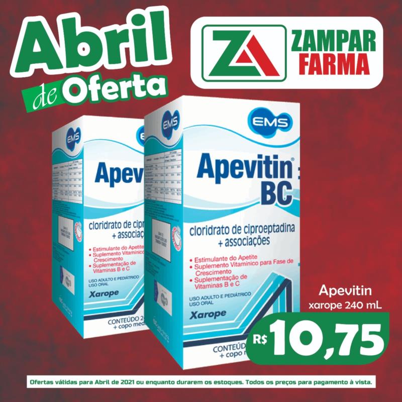 Ofertas de abril na Zampar Farma