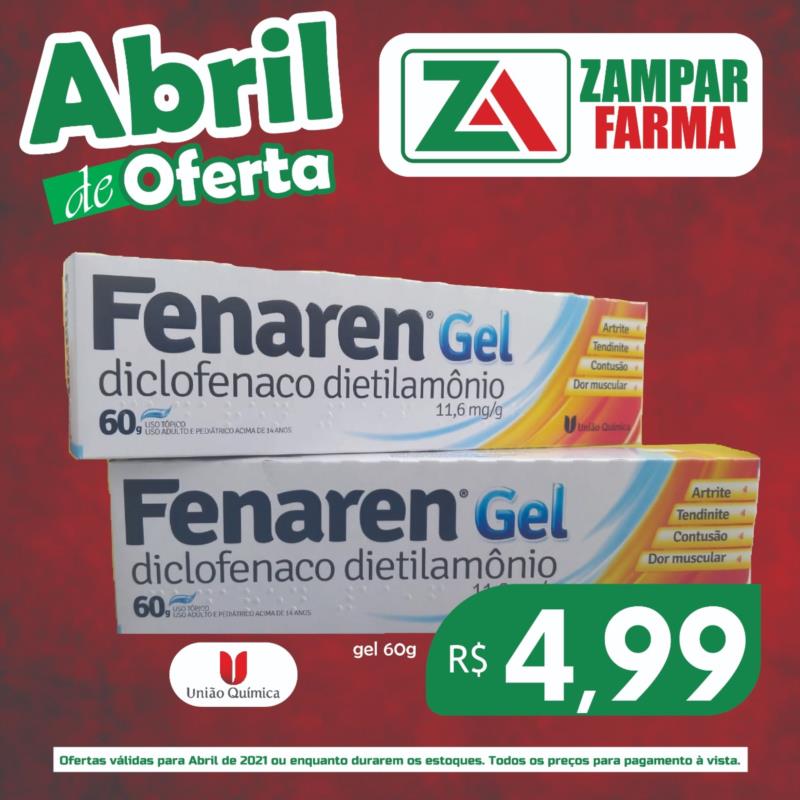 Ofertas de abril na Zampar Farma