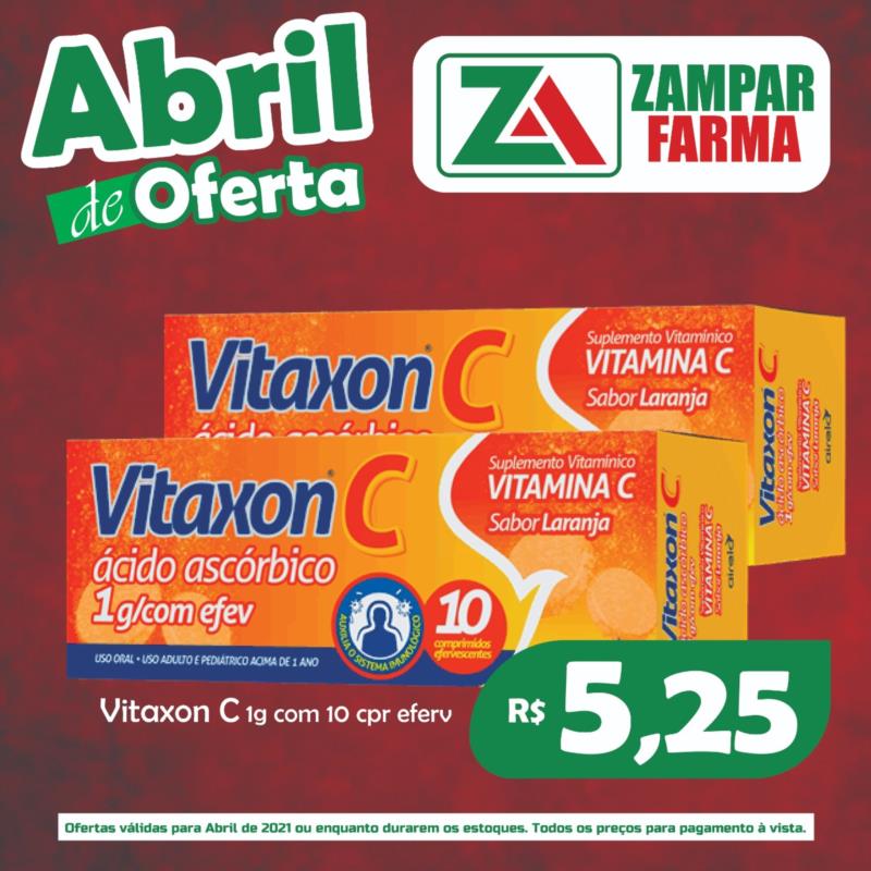 Ofertas de abril na Zampar Farma