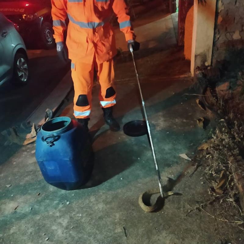 Em final de semana agitado, Bombeiros capturam cobra, salvam bebê de engasgo e resgatam motociclista ferida