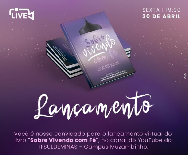 Livro que reúne 32 autores será lançado no dia 30 de abril