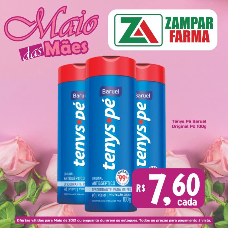 Mais promoções no mês de maio da Zampar Farma