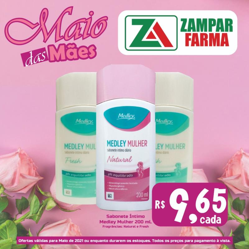 Mais promoções no mês de maio da Zampar Farma