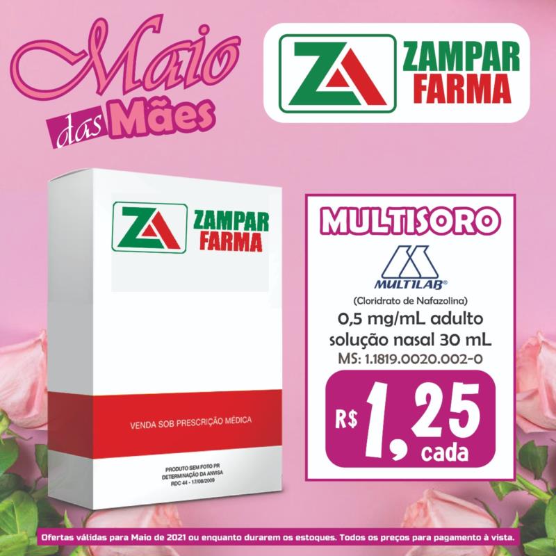 Mais promoções no mês de maio da Zampar Farma