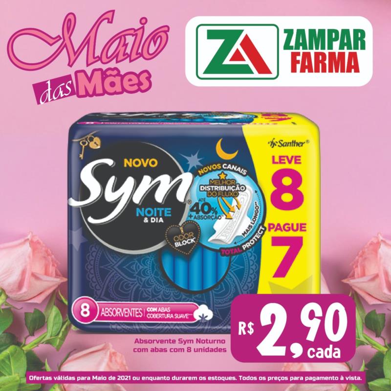 Mais promoções no mês de maio da Zampar Farma