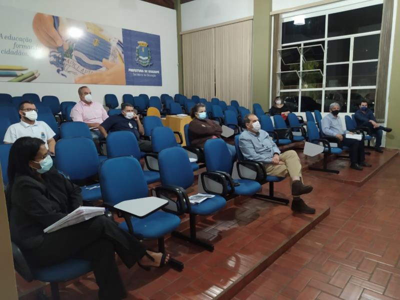 Em Guaxupé, lideranças municipais discutiram estratégia de enfrentamento ao coronavírus