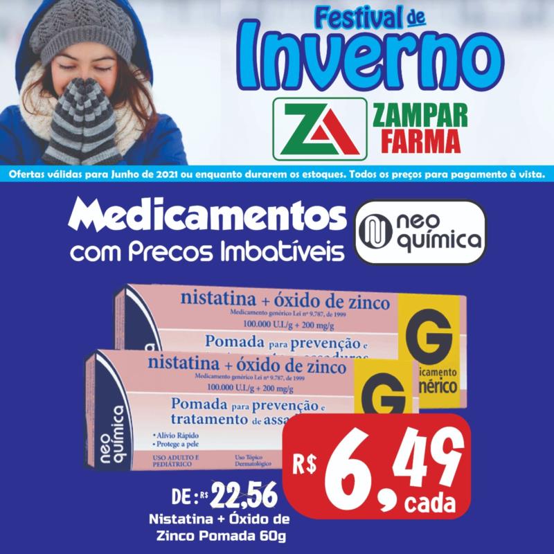 Confira as promoções do mês de junho na Zampar Farma