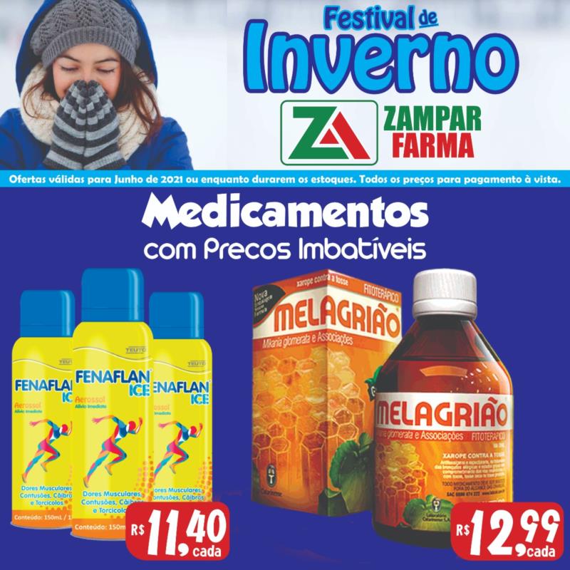 Confira as promoções do mês de junho na Zampar Farma