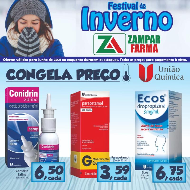 Confira as promoções do mês de junho na Zampar Farma