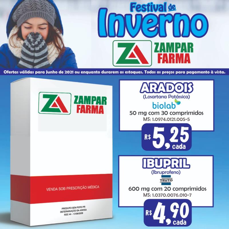 Confira as promoções do mês de junho na Zampar Farma