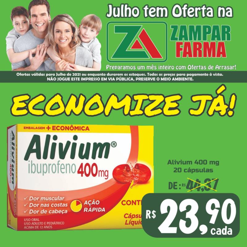 Promoções do mês de julho na Zampar Farma