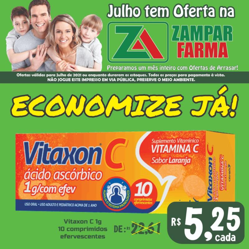 Promoções do mês de julho na Zampar Farma