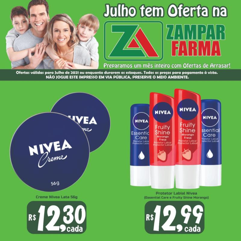 Promoções do mês de julho na Zampar Farma