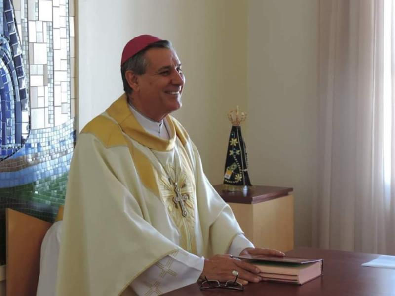 Dom Lanza está há 14 anos na Diocese de Guaxupé